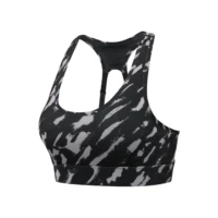 quick drying womens sports shockproof fitness bra running gym push up yoga top seamless bra sexy gathering backless underwear