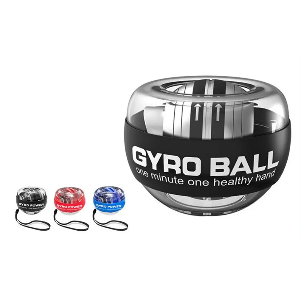 Светодиодный Гироскопический силовой мяч с автозапуском гироскоп на запястье со