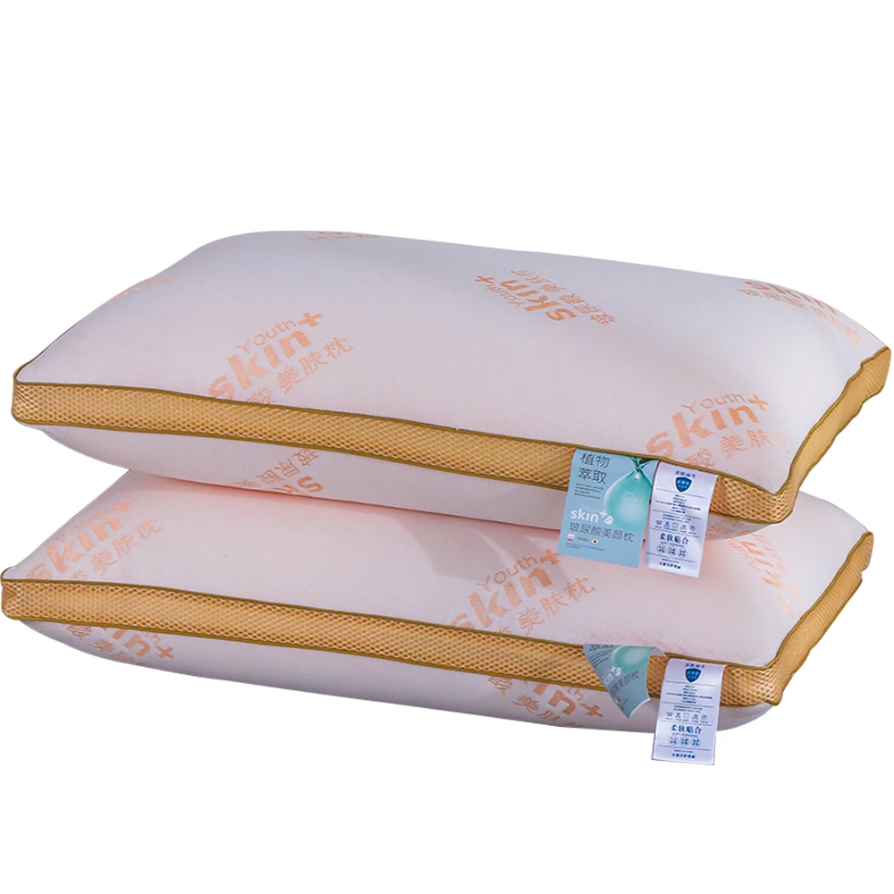 Одиночная подушка для кровати эластичная моющаяся с горячим расплавом шеи