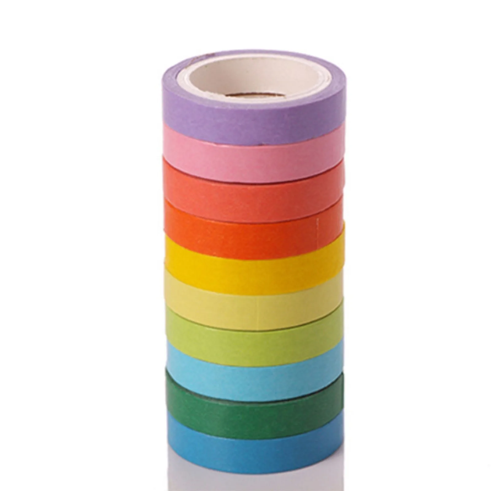 10 шт. цветная лента супер клейкая для бытовых художественных изделий