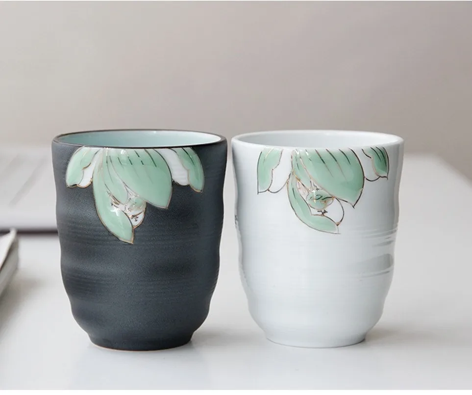 

Ceramic Porcelain Tea Cup Coffee Cup Lotus Tea Set Teaware Kung Fu Tea Set Tea Cup Set