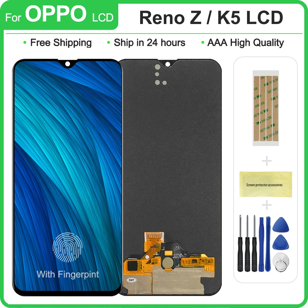 6 4 дюймовый Super AMOLED / TFT для OPPO K5 ЖК-дисплей кодирующий преобразователь сенсорного