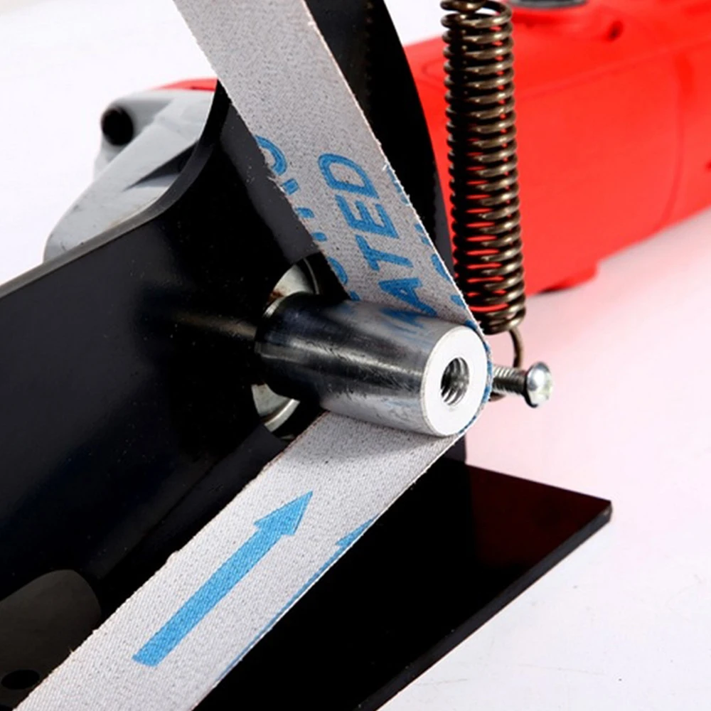 Электрическая ленточная шлифовальная машина угловая лента для металла и дерева