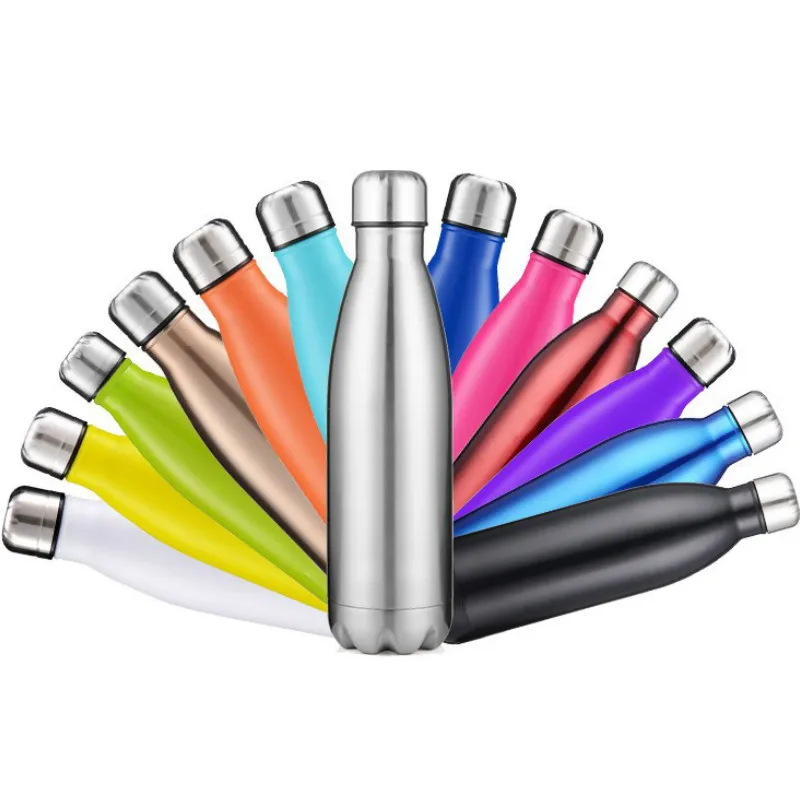 304 Stainless Steel Sports Bottle Vacuum Flasks  Coke Bottle