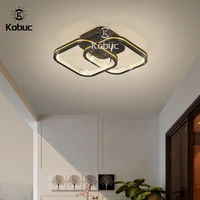 kobuc modern aisle led ceiling lamp goldblack corridor stairs entrance attic indoor lighting minimalist style lights kitchen