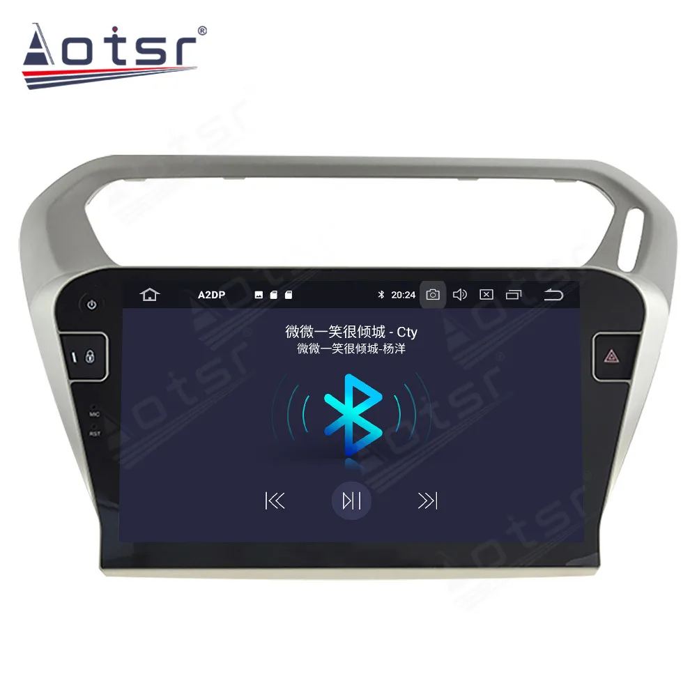 Android 10 PX5/PX6 Автомобильный плеер GPS-навигация для Peugeot 301 2013-2016 автомобильное радио