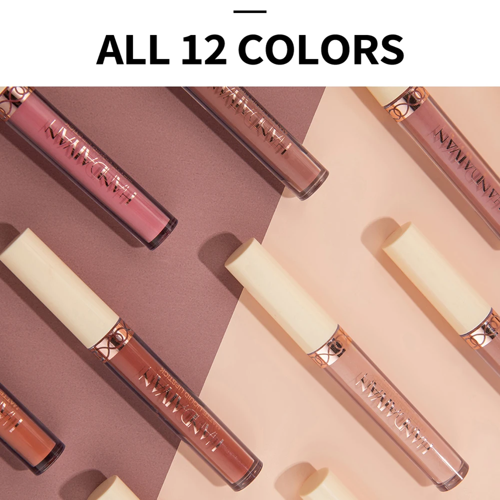 

6 Colors Lip Gloss Set Matte Lip Stick Waterproof Long-lasting Non-greasy Moisturizing Lips Makeup Lip Makeup Lip Care Sets