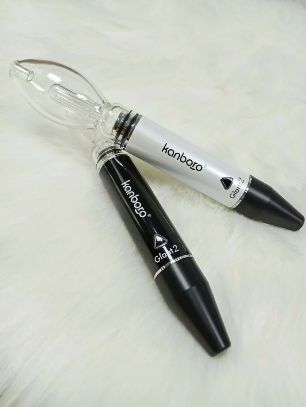 

Kanboro Giant 2 V2 Dabber Wax Vaporizer with 1500 mAh battery All ceramic heating rod coil Dry Herb Concentrates Vape Pen Kit