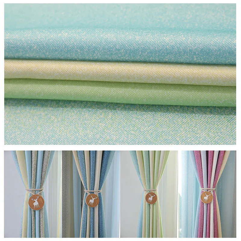 Градиентные цветные оконные занавески s для гостиной Современные Плотные Шторы