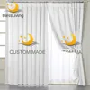 Blessliving Custom Made Blackout Curtains Customized Living Room Curtain Print on Demand Window Treatment for Kitchen Drop Ship 1