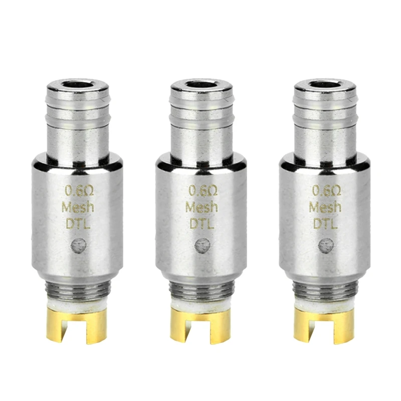 3Pcs Replacement Atomizer Coil Head for Pasito Pod DTL/MTL Coil 1.4ohm