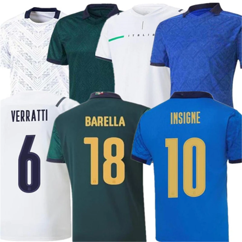 

Custom Name Number 2021 Italy Men's Football Sweatshirt European Size Running T-Shirt Kids Set