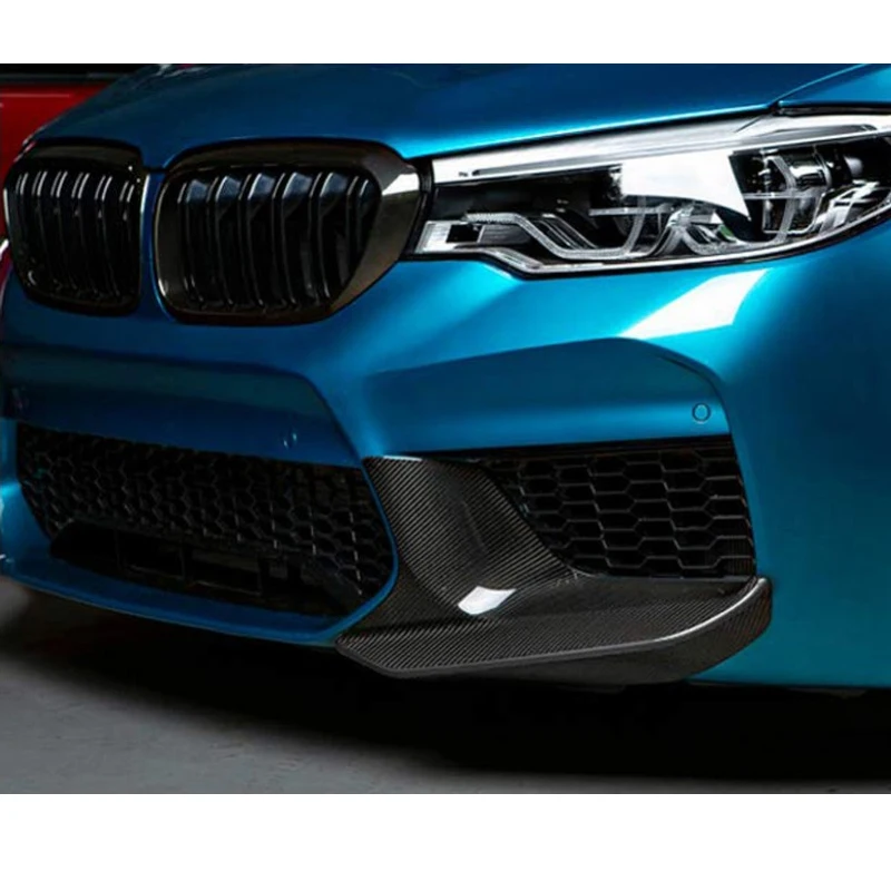 Передние щитки для губ из углеродного волокна серии 5 угловой бампер протектор