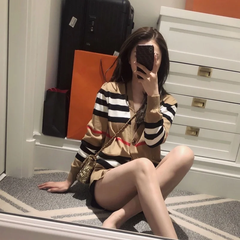 

Оригинальный размер Cored пряжа осень и зима новая Смешанная цветная полоса