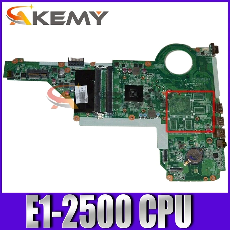Материнская плата для ноутбука HP 15 E 17 737132 501 725819 DA0R76MB6D0 E1 2500 100% полностью