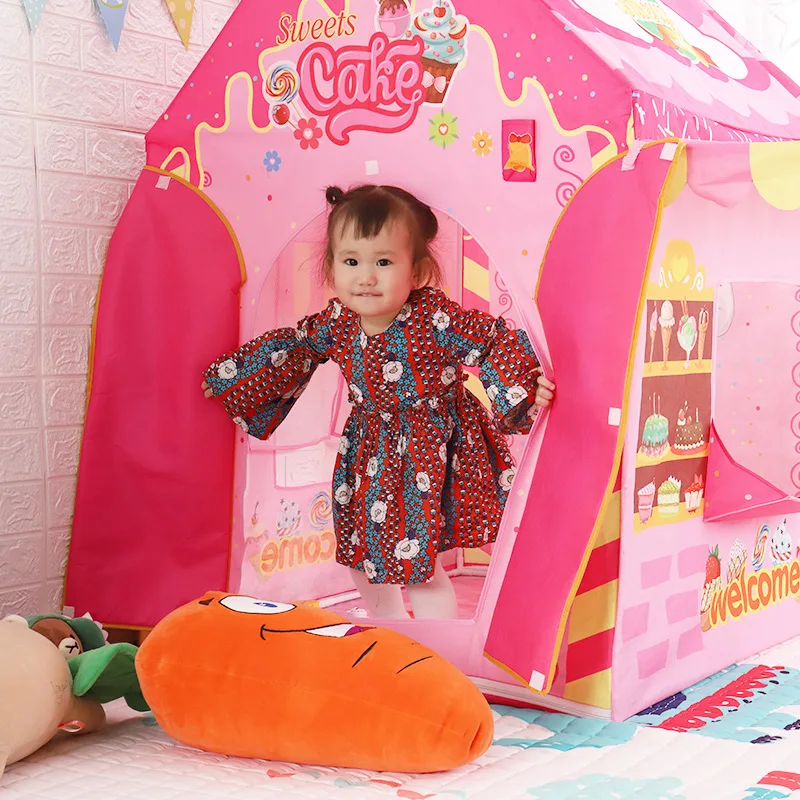 Детские игрушечные палатки Детская игровая палатка Замок принцессы для