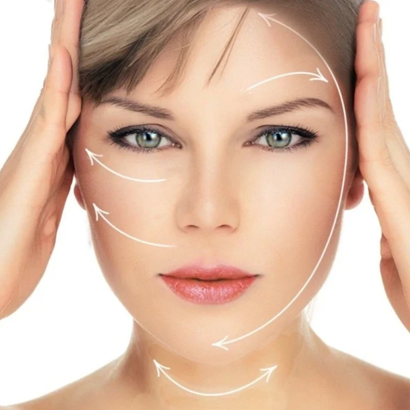 

40 Pcs/lot V Face Shaper Invisible Facial Stickers Facial Line Wrinkle Flabby V-Shape Face Lift Tape For Face Skin Care Tool