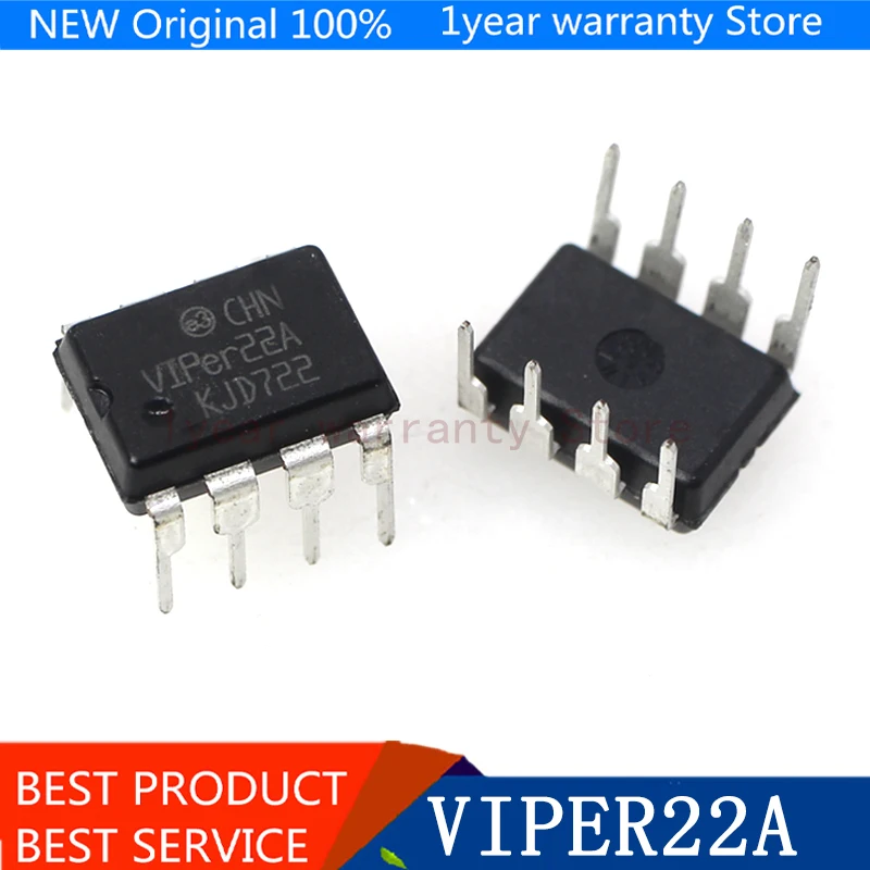 10 шт. VIPER22A VIPER22 DIP 8 AC/DC преобразователи низкая линия SMPS новый оригинальный|Пульты