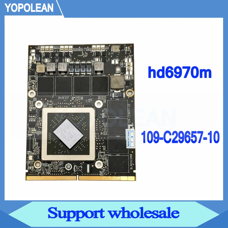 Видеокарта Radeon HD 6970M HD6970 hd6970m 2 Гб VGA для Apple iMac 27 дюймов A1312 661 5969 109 C29657 10|ЖК-экран