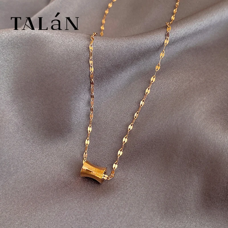 

Exquisite Titanium Steel Waistline Necklace Female Simple Personality Choker Fashion Normcore Style Necklace Versatile Neck