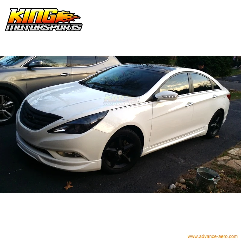 Подходит для 2011 2012 2013 2014 Hyundai Sonata переднего бампера губ Ix стиль подбородка спойлер
