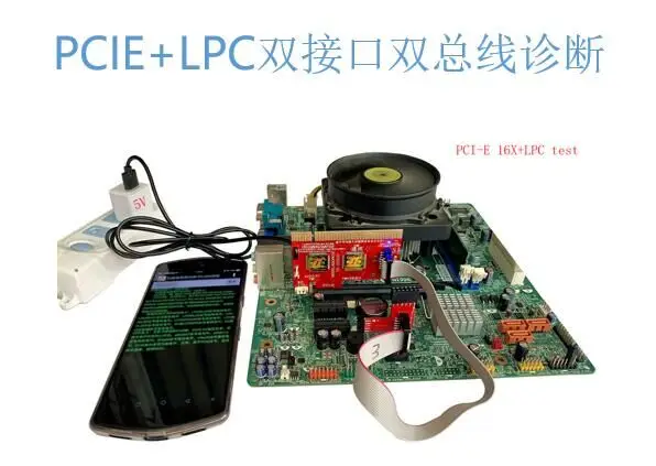 Тестовая карта PCIE для материнской платы домашнего телефона настольного
