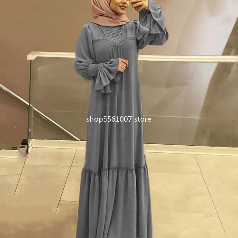 Элегантное Черное Платье Кафтан Abaya в Дубае 2020 мусульманское платье кафтан