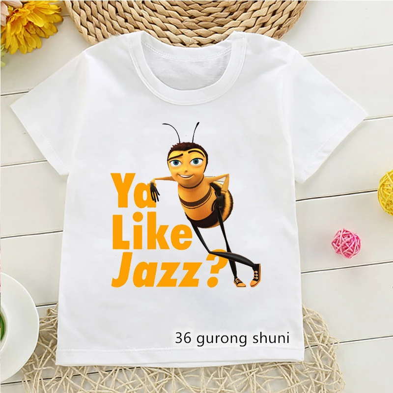 

Funny Children Tshirts Cute Bee Mine For Valentine Graphic Print Girls T-Shirts Summer Kids Clothes Casual Boys T Shirts Tops