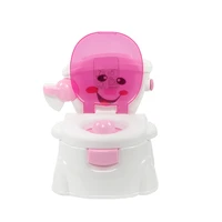 baby early life training cute toilet chair plastic baby toilet detachable bedpan for baby splash proof toilet potty trainer seat
