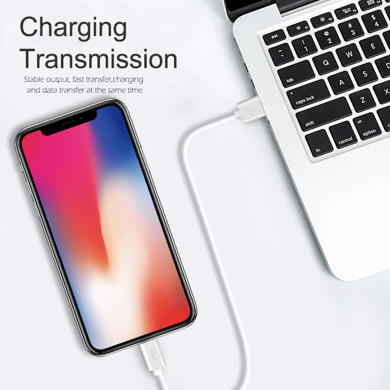 IOS кабель для передачи данных USB кабель для зарядки мобильных телефонов 5V2A Быстрая зарядка 0,25 м 0,5 м 1 м 1,5 м 2 м 3 м провод для смартфонов