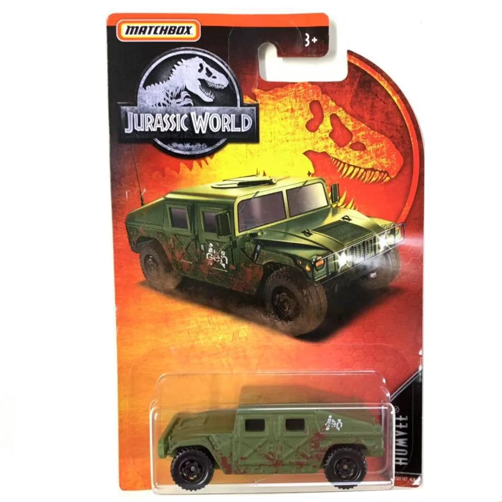 Спичечного коробка 1:64 автомобиля из фильма Парк Юрского периода JEEP WRANGLER BENZ G63 AMG