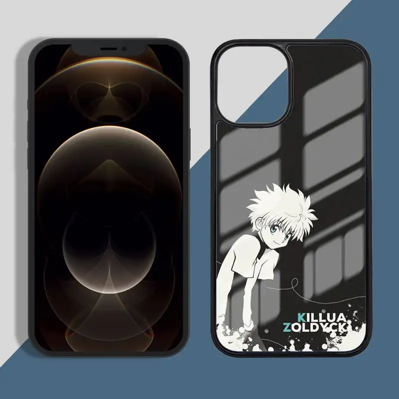 

Hunter X Hunter Killua Zaoldyeck Phone Case Silicone TPU+PC For iPhone 11 12 mini Pro MAX 6 7 8 Plus X XR XS