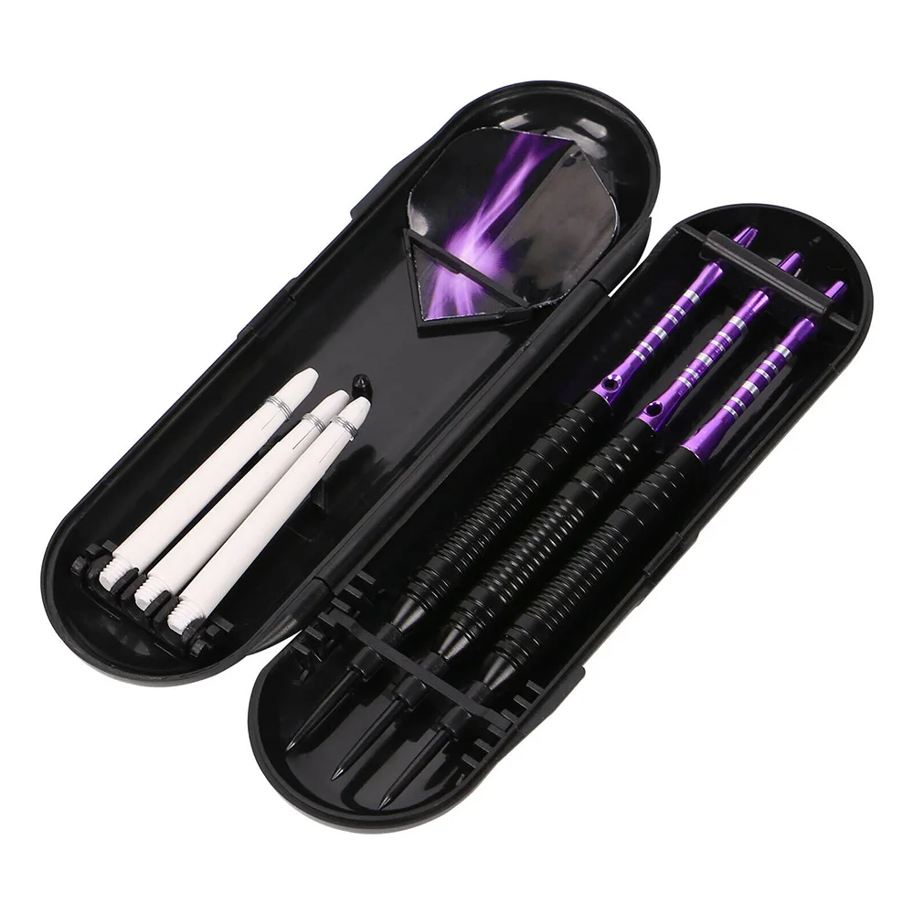 

3 Pcs Professional Tungsten Darts Set Steel Tip Shaft Flight+Barrel Needle Bar Throw Game Dart Kit Accessories