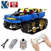 city off road rc racing car electric building blocks technical app remote control tank military bricks toys for children