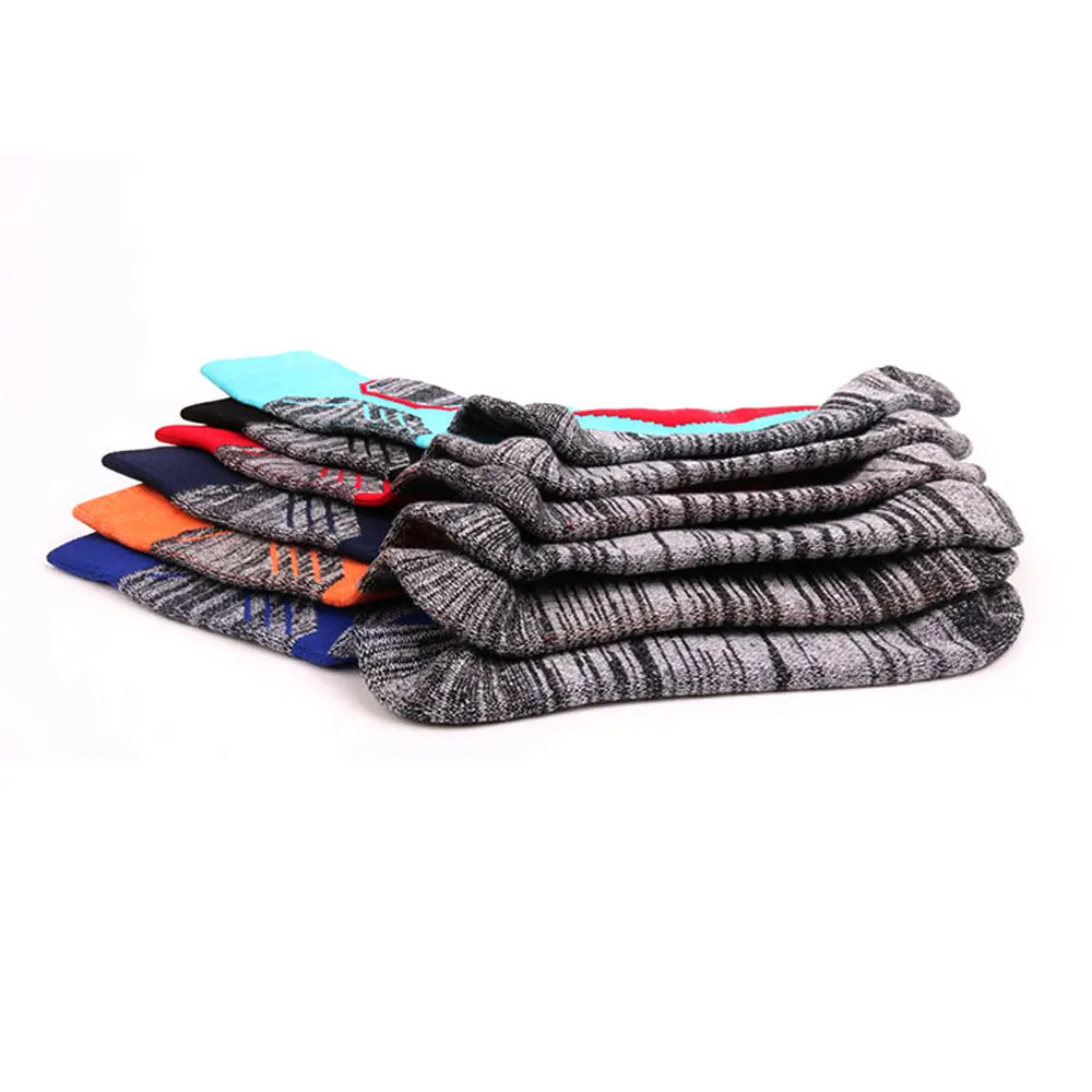 L.Mirror 1 пара лыжных носков-легкие утепленные хлопковые теплые лыжные носки для