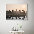 Дорожная фотография Angkor, плакат, художественные принты, Камбоджа, SE, Азия, храмы, холст, живопись, Настенная картина для гостиной, домашний декор