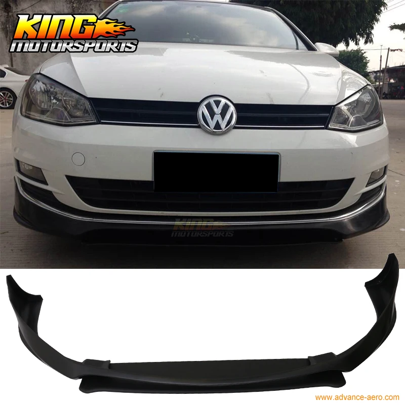 Чехол бампер для Volkswagen Golf 7 подходит 15 16 передний без рисунков|bumper lip spoiler|front bumper