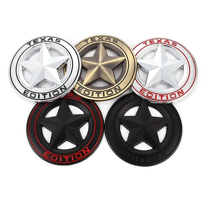 Texas Edition Badge Emblem Decal Sticker Front Grill for Jeep Wrangler Compass Grand Cherokee Patriot Liberty Renegade Commander |