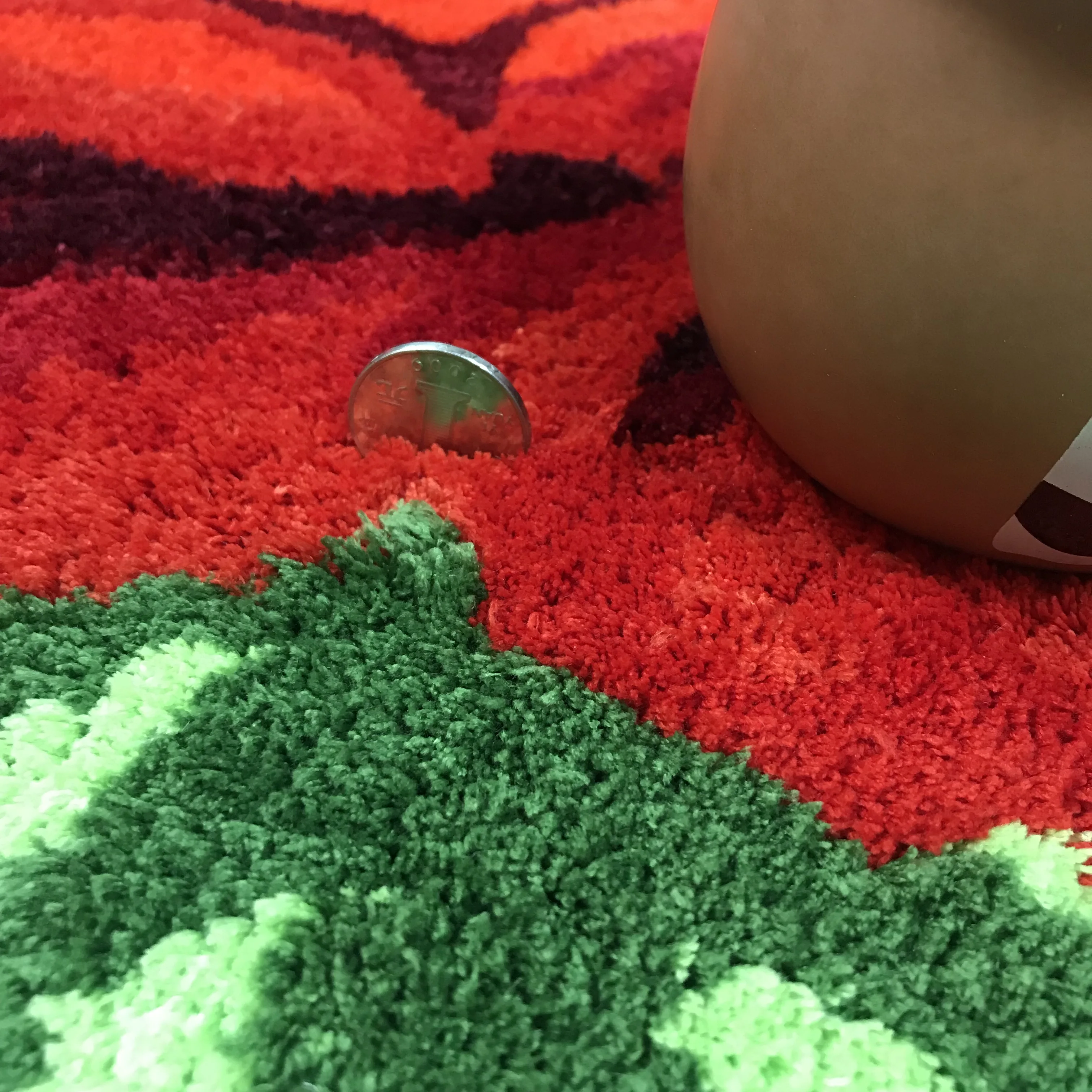 Новое поступление бесплатная доставка Противоскользящий коврик в форме красной