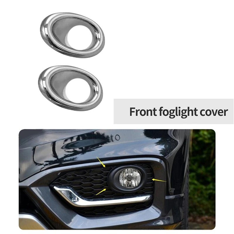 

Car Front Fog Lamp Cover Light Protector for Honda Crosstour 2011-2014