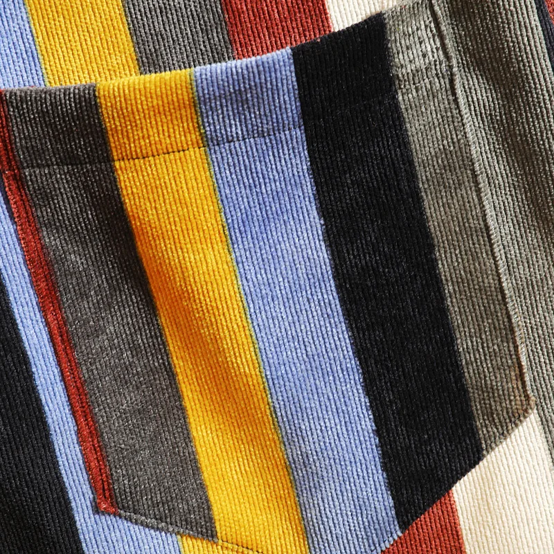 

2021 New style Fashion Men spring Loose casual pure cotton long sleeve shirts/Male High quality stripe Casual shirts S-5XL