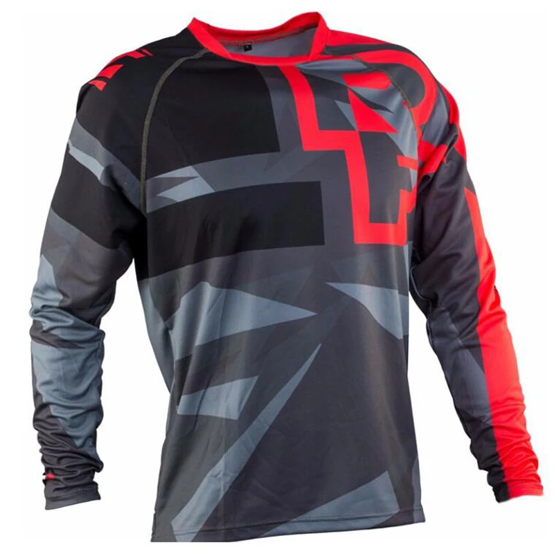 

SPEXCEL New 2020 red black Moto GP Mountain Bike Motocross Jersey BMX DH MTB T Shirt Clothes orange