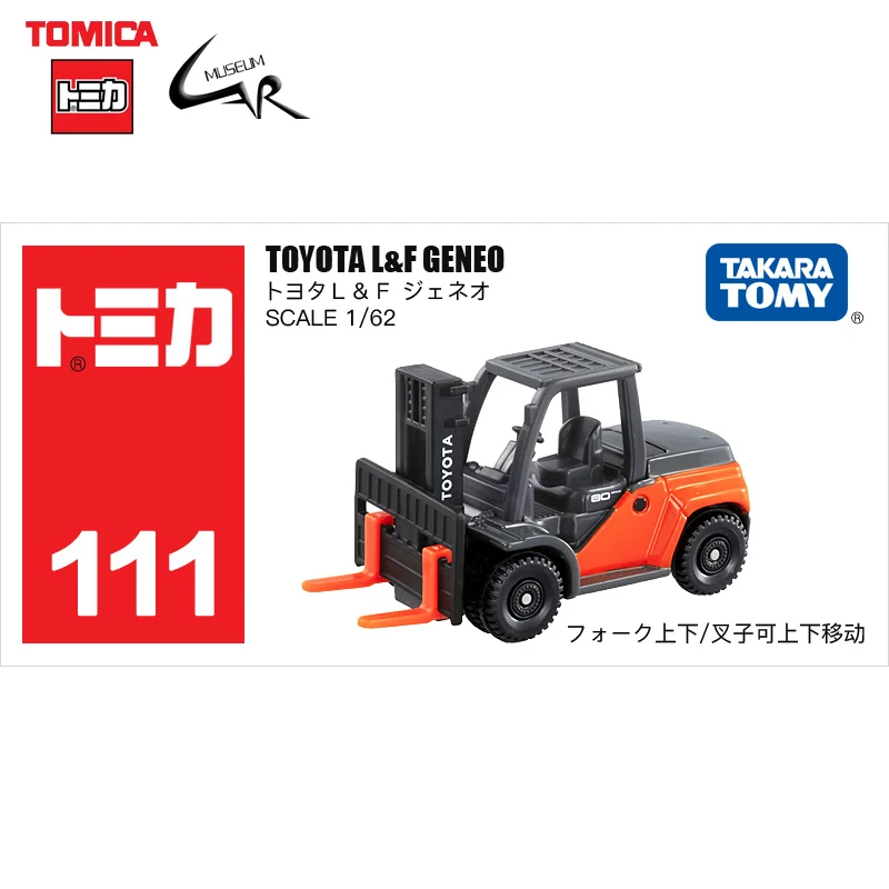 

Модель автомобиля TAKATA TOMY TOMICA из литого сплава, игрушки для мальчиков 111 TOYOTA L & F GENEO