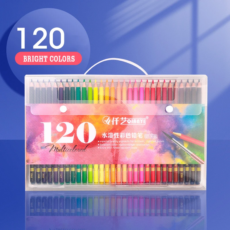 

Professional 12/24/36/48/120/150/180 Oil Color Pencil Set Watercolor Drawing colored pencils wood colour coloured pencils kids