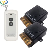 433mhz universal remote control switch ac220v 30a 6600w 1ch high power rf relay receiver and transmitter for pump factory farm