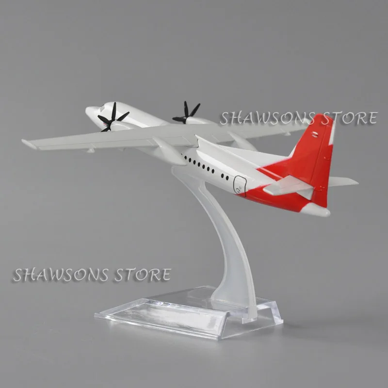 Литый под давлением Металл 1:180 модель самолета игрушки Fokker F50 Avianca Airliner 16 см