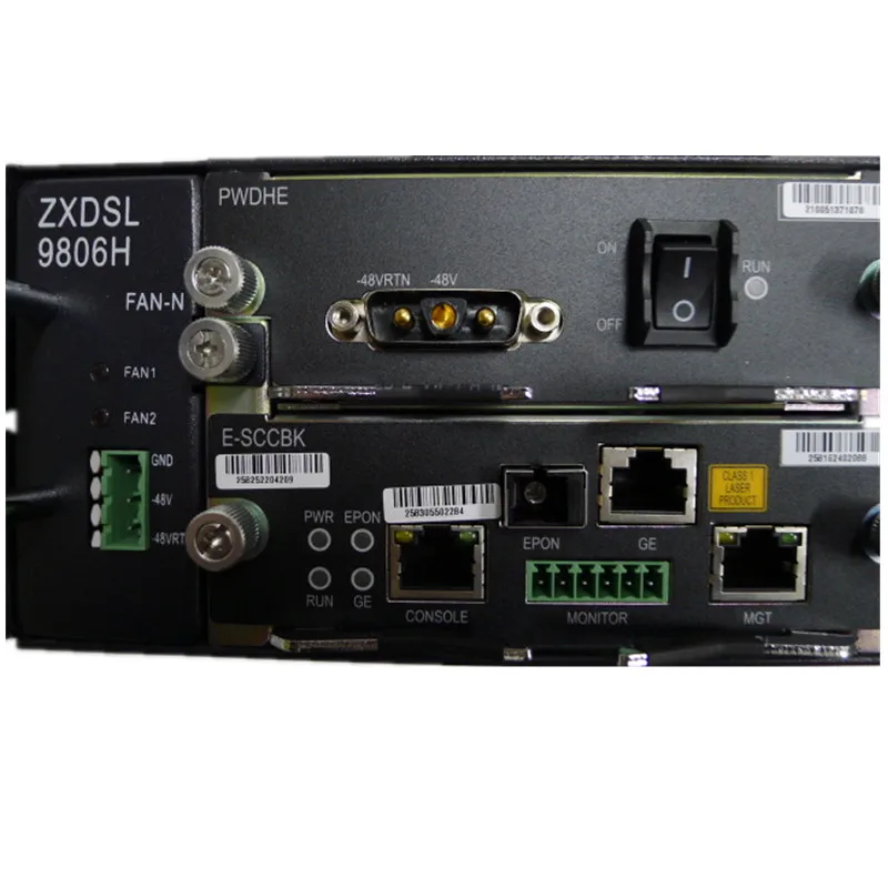 Оригинальный ZTE DC DSLAM 9806H с панелью управления SCCBK и питания PWDHE|Сетевые шкафы| |