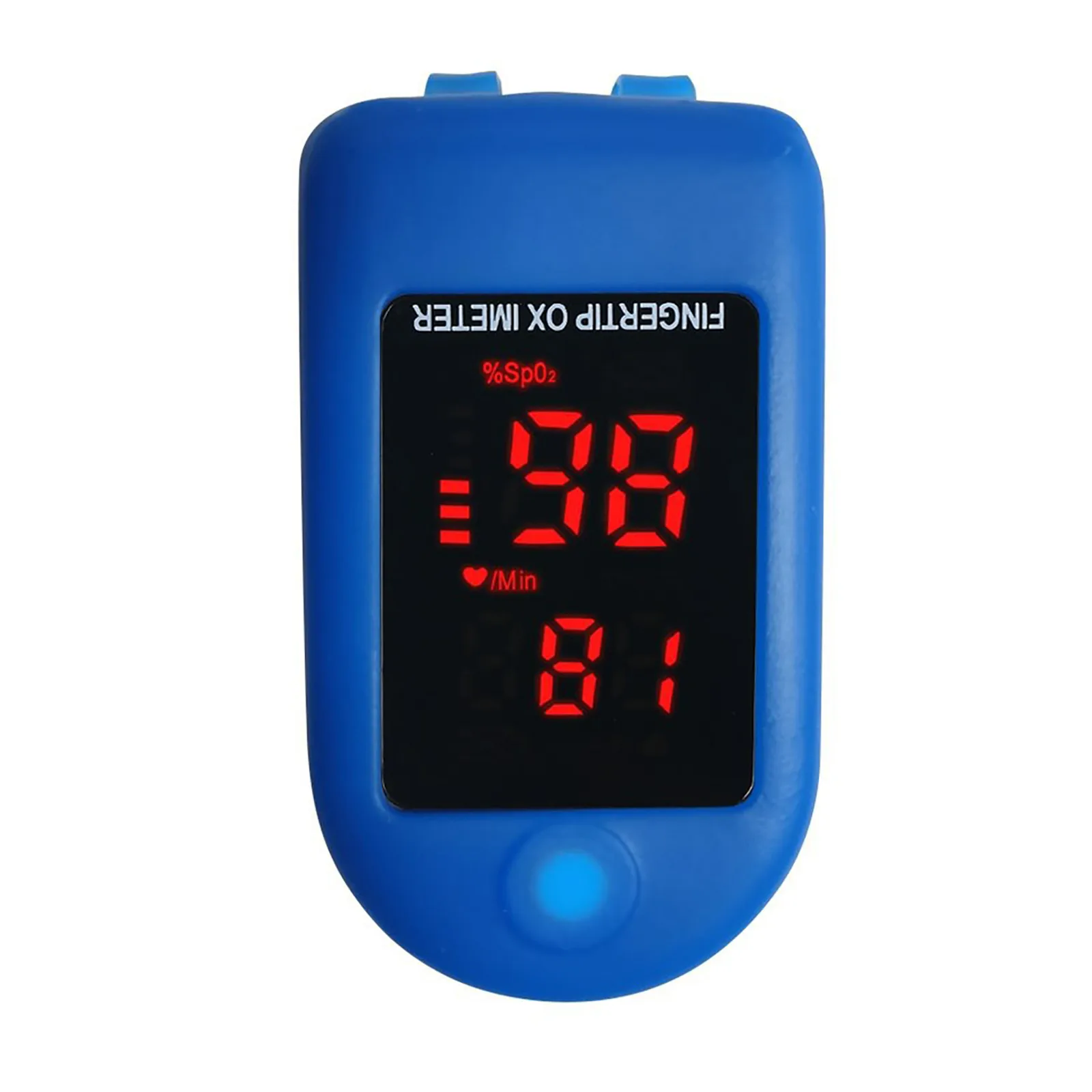 Силиконовый резиновый защитный чехол для пульсоксиметра случайный цвет