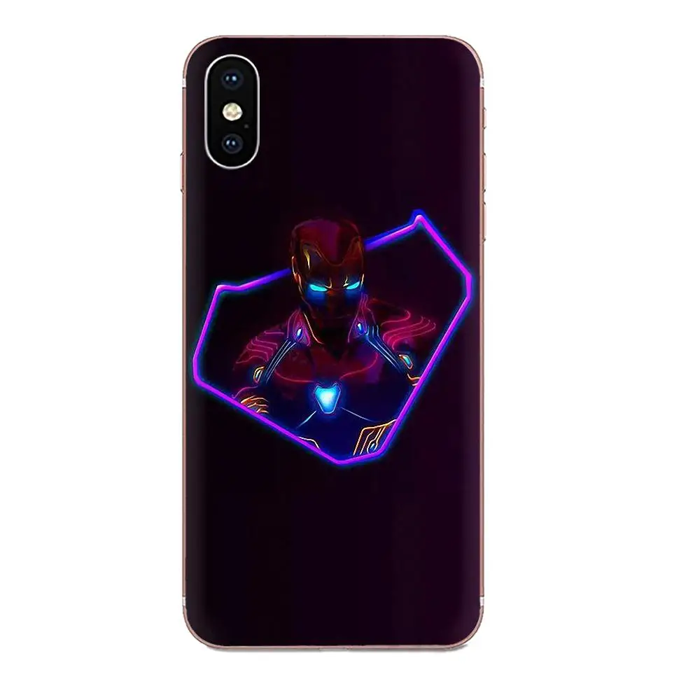 TPU принт Капа для Huawei Honor 4C 5A 5C 5X6 6A 6X7 7A 7C 7X8 8C 8S 9 10 10i 20 20i Lite рro с героями Marvel