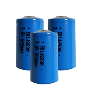 3pcs 14250 ER14250M 800mAh High magnification 1/2AA primary battery LS14250 for meter Electronic equipment PLC lithium battery